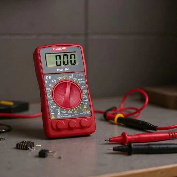 VELAMP Mini tester digitale 6 in 1 con sonde - immagine 7