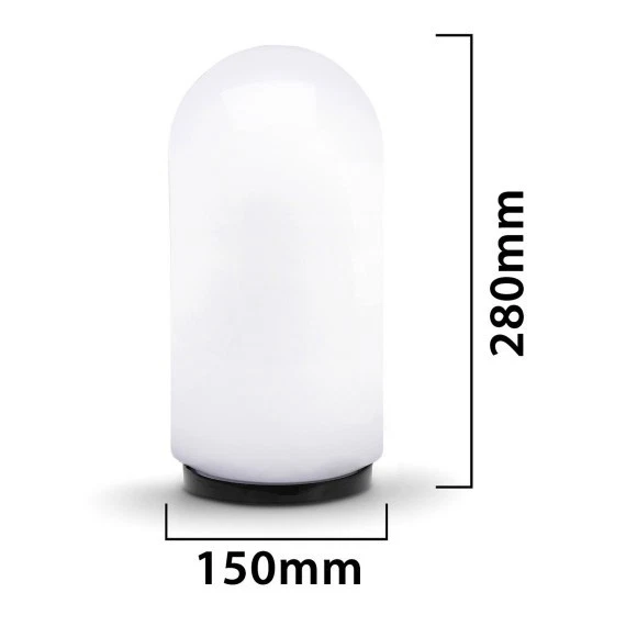 APOLUX GLOBO PER GIARDINO 15X28CM E27 IP44 - immagine 3